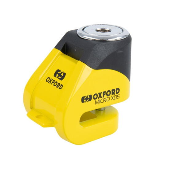 Oxford Micro XD5 Disc Lock Yellow/Black £27.99 Security - SKU LK205 from RaceLeathers Motorcycle Clothing