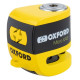 Oxford Micro XA5 Alarm Disc Lock Yellow/Black