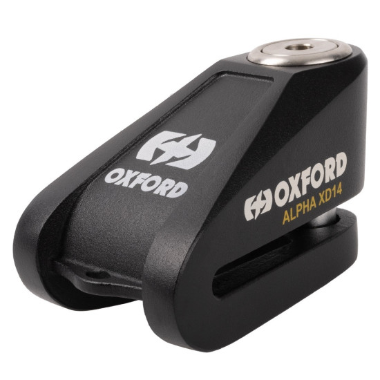 Oxford Alpha XD14 Disc Lock(14mm pin) Black £69.99 Security - SKU LK275 from RaceLeathers Motorcycle Clothing