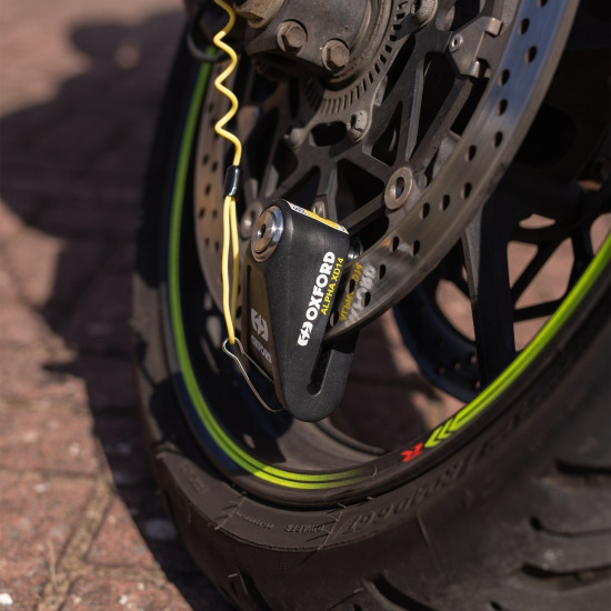 Oxford Alpha XD14 Disc Lock(14mm pin) Black £69.99 Security - SKU LK275 from RaceLeathers Motorcycle Clothing