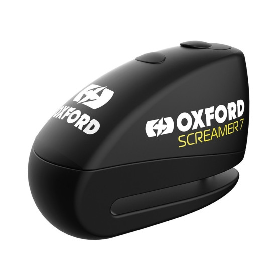 Oxford Screamer7 Alarm Disc Lock Black/Black