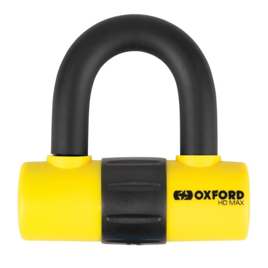 Oxford HD Max 14mm Disc Lock Yellow £24.99 Security - SKU LK311 from RaceLeathers Motorcycle Clothing