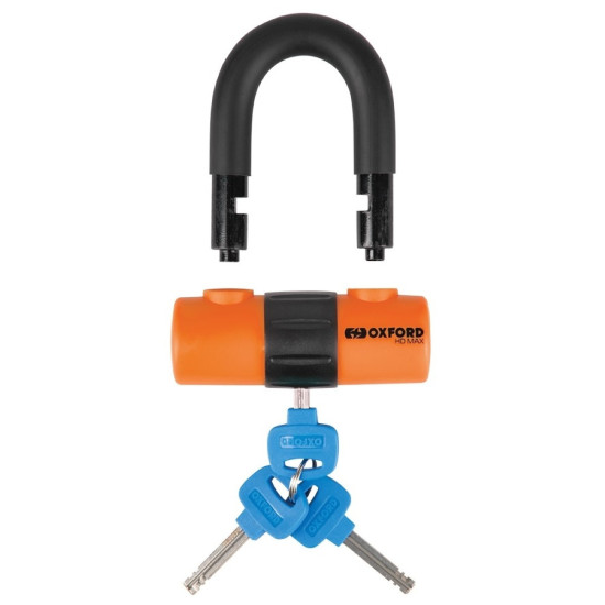 Oxford HD Max 14mm Disc Lock Orange