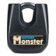 Oxford Monster 11mm Padlock Black - unpackaged BOM