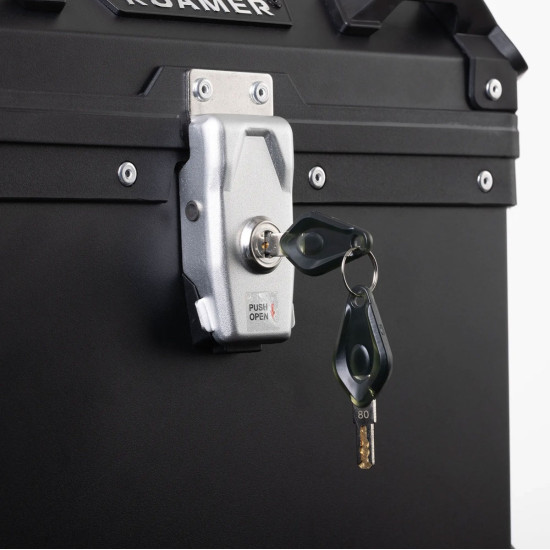 Oxford ROAMER 45LTop Box-Black £199.99 Motorcycle Luggage - SKU OL1050 from RaceLeathers Motorcycle Clothing