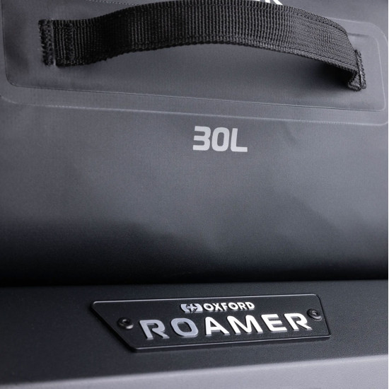 Oxford ROAMER 30L Roll Bag-Black £29.99 Motorcycle Luggage - SKU OL1053 from RaceLeathers Motorcycle Clothing
