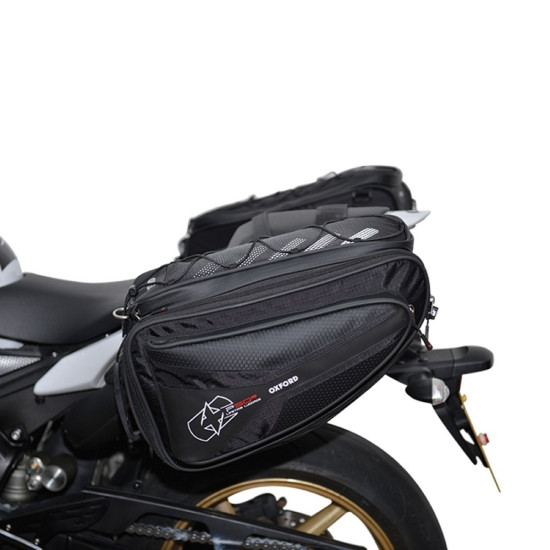 Oxford P50R Panniers - Black £199.99 Motorcycle Luggage - SKU OL315 from RaceLeathers Motorcycle Clothing