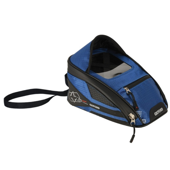 Oxford M2R Mini Tank Bag - Blue £64.99 Motorcycle Luggage - SKU OL356 from RaceLeathers Motorcycle Clothing