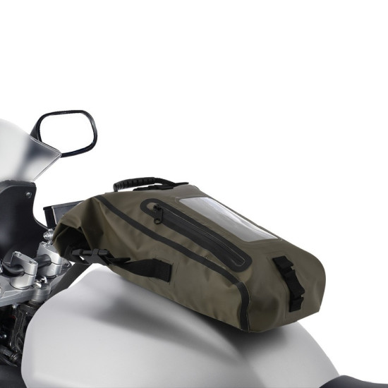 Oxford Aqua M8 Tank Bag Khaki/Black £59.99 Motorcycle Luggage - SKU OL404 from RaceLeathers Motorcycle Clothing