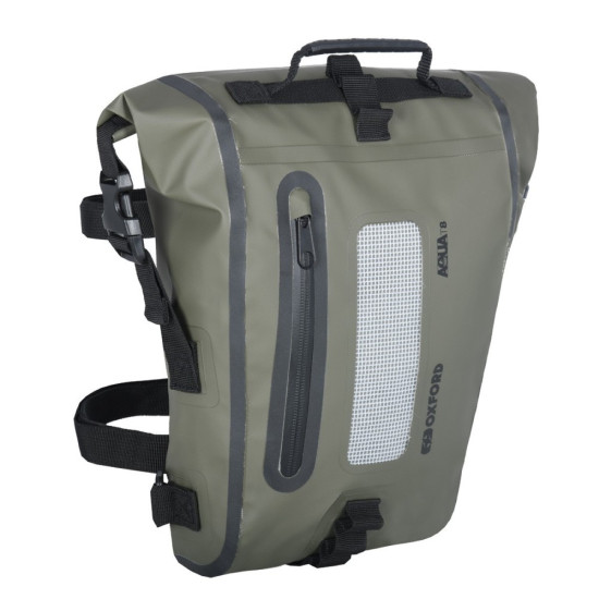Oxford Aqua T8 Tail Bag - Khaki/Black