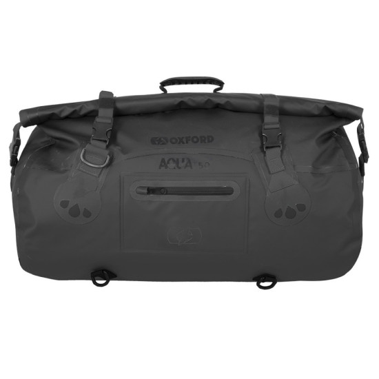 Oxford Aqua T-50 Roll Bag - Black £79.99 Motorcycle Luggage - SKU OL452 from RaceLeathers Motorcycle Clothing