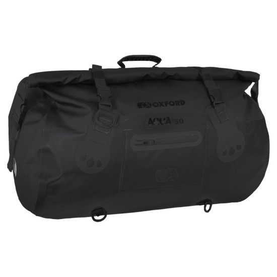 Oxford Aqua T-50 Roll Bag - Black £79.99 Motorcycle Luggage - SKU OL452 from RaceLeathers Motorcycle Clothing