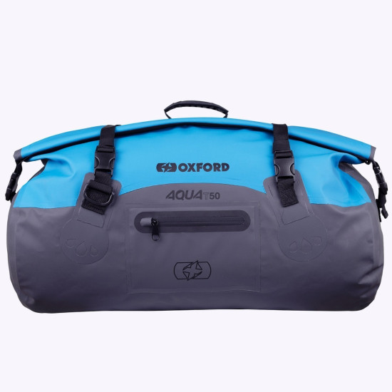 Oxford Aqua T-50 Roll Bag- Blue/Grey 