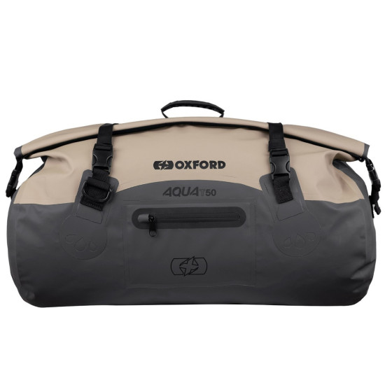 Oxford Aqua T-50 Roll Bag- Desert/Grey 