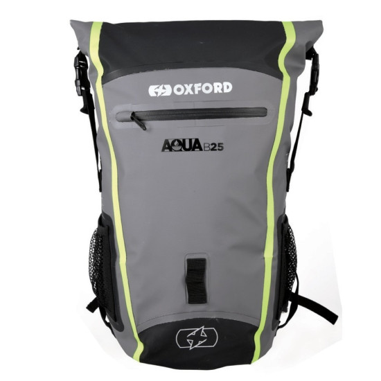 Oxford Aqua B-25 Hydro Backpack - Black/Grey/Fluo