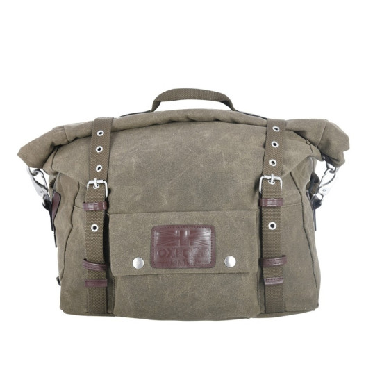 Oxford Heritage Panniers Khaki 40L £139.99 Motorcycle Luggage - SKU OL578 from RaceLeathers Motorcycle Clothing