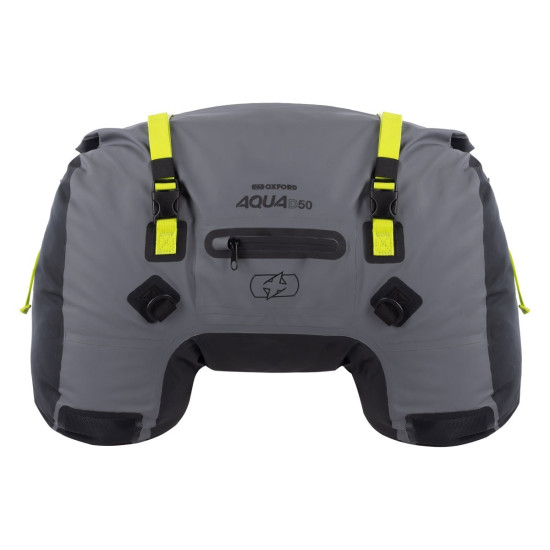 Oxford Aqua D-50 Duffle Bag Black/ Grey /Fluo