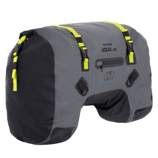 Oxford Aqua D-50 Duffle Bag Black/ Grey /Fluo