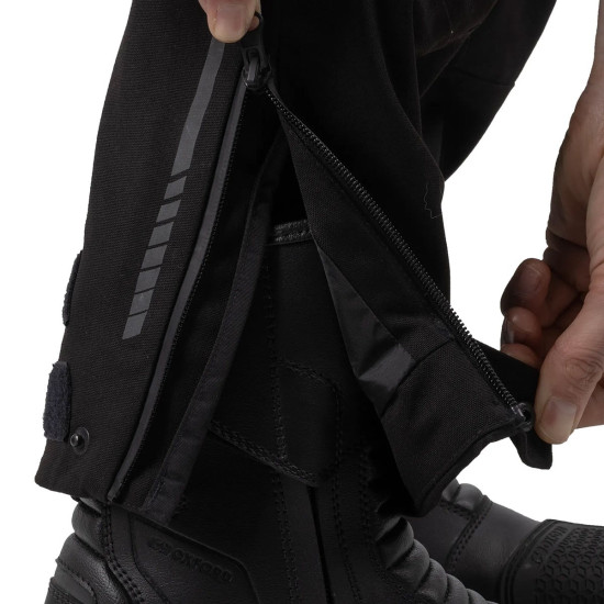 Oxford Hinterland 2.0 Mens Pant Stealth Black Short £279.99 Mens Motorcycle Trousers - SKU TM256301S2XL from RaceLeathers Motorcycle Clothing