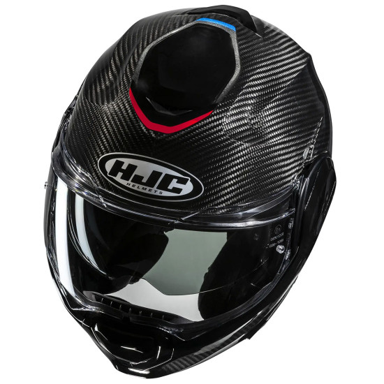 HJC F100 Carbon Stan White Blue Red