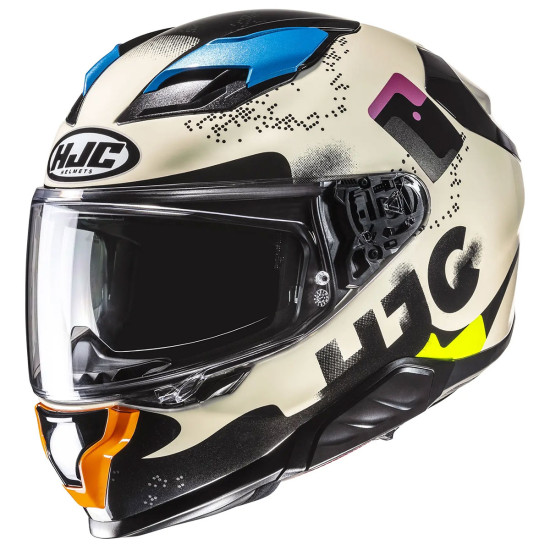 HJC F71 Faco MC28 Blue Purple White