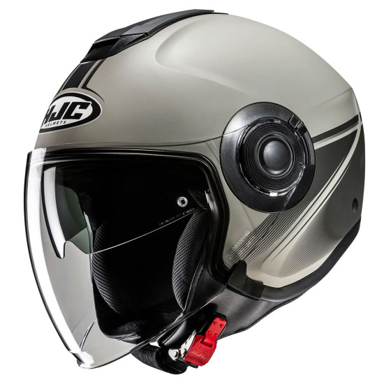 HJC I40N Vision MC5SF Black £129.99 Open Face Helmets - SKU I40NVB2XL from RaceLeathers Motorcycle Clothing