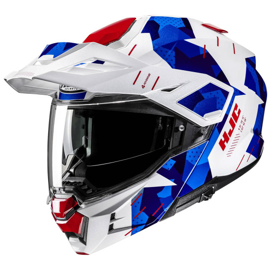 HJC I80 Roki MC21 Red White Blue £229.99 Flip Front Motorcycle Helmets - SKU I80RR2XL from RaceLeathers Motorcycle Clothing