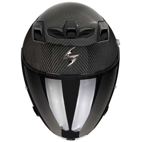 Scorpion Exo-Z1 Carbon Black £299.99 Open Face Helmets - SKU 750123261031XS from RaceLeathers Motorcycle Clothing