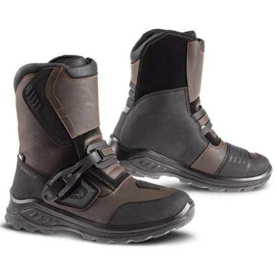 Falco Marshall 2 Brown Waterproof Boot £229.99 Mens Motorcycle Touring Boots - SKU 551202680837 from RaceLeathers Motorcycle Clothing