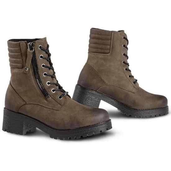 Falco Misty 2 Army Green Waterproof Ladies Boot £199.99 Ladies Motorcycle Touring Boots - SKU 556622601436 from RaceLeathers Motorcycle Clothing