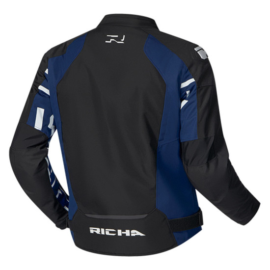 Richa Stradale Tex WP Waterproof Jacket Blue £159.99 Mens Motorcycle Jackets - SKU 082/STRAT/BL/02 from RaceLeathers Motorcycle Clothing