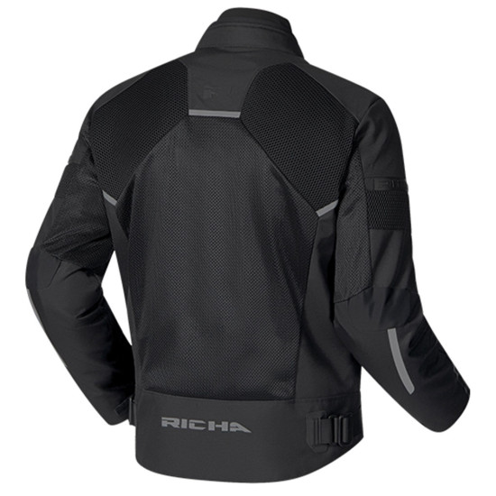 Richa Airstream X-2 Jacket Black £289.99 Mens Motorcycle Jackets - SKU 082/AIRS/BK/02 from RaceLeathers Motorcycle Clothing