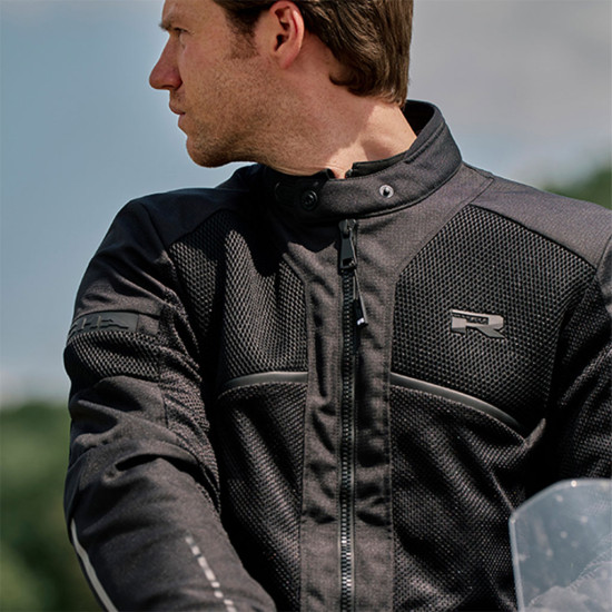 Richa Airstream X-2 Jacket Black £289.99 Mens Motorcycle Jackets - SKU 082/AIRS/BK/02 from RaceLeathers Motorcycle Clothing