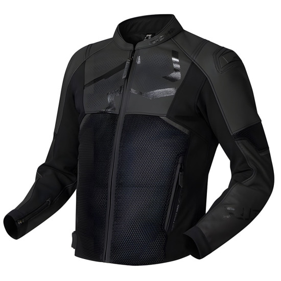 Richa Stradale Evo Leather Jacket Black