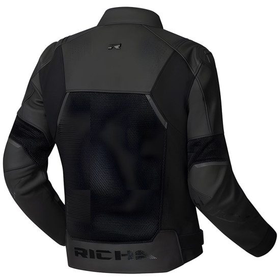Richa Stradale Evo Leather Jacket Black