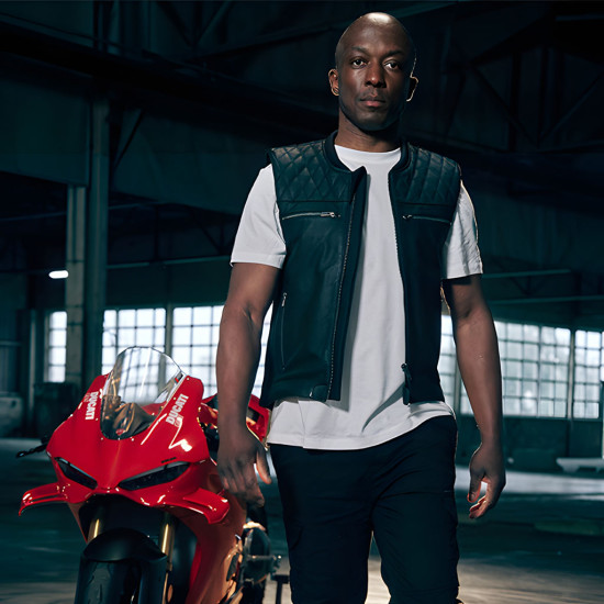 Richa Dusk Gilet Black £139.99 Base Layers/Underwear - SKU 080/DUSK/BK/02 from RaceLeathers Motorcycle Clothing