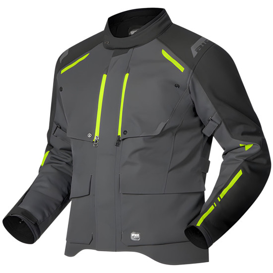 Richa Taurus Jacket Black Fluo Yellow