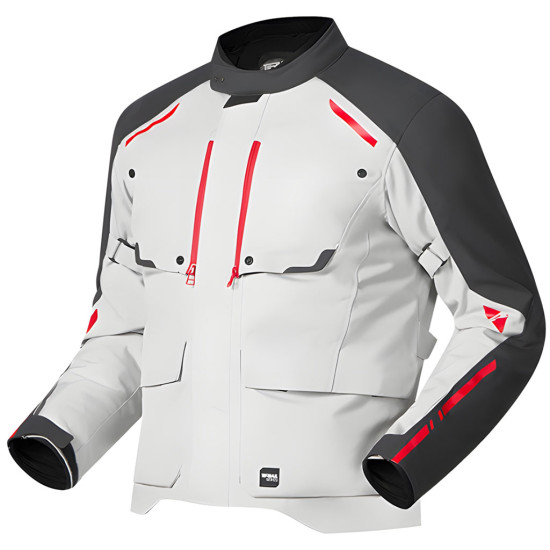 Richa Taurus Jacket Grey Red