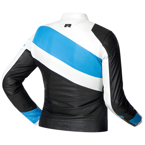 Richa Paige Ladies Leather Jacket White Light Blue £349.99 Ladies Motorcycle Jackets - SKU 080/PAIG/WB/34 from RaceLeathers Motorcycle Clothing