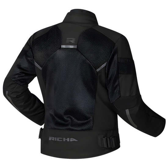 Richa Airstream X-2 Ladies Jacket Black £289.99 Ladies Motorcycle Jackets - SKU 082/AIRL/BK/01 from RaceLeathers Motorcycle Clothing