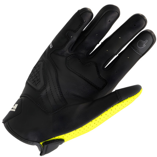 Richa Stradale AP-X Leather Gloves Black Yellow £79.99 Mens Motorcycle Gloves - SKU 081/APXL/BY/02 from RaceLeathers Motorcycle Clothing