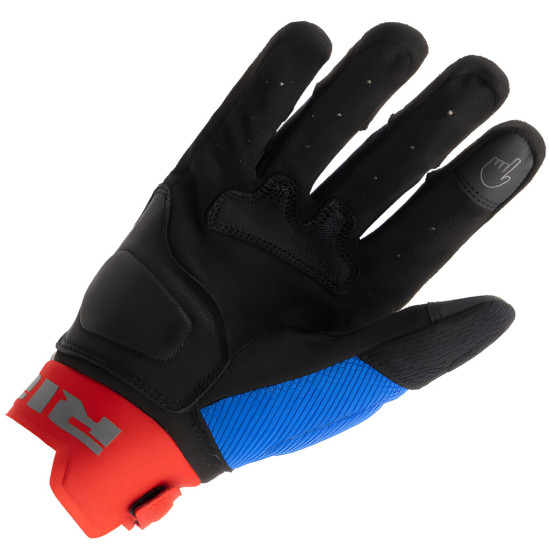 Richa Jetstream Gloves Blue Red £39.99 Mens Motorcycle Gloves - SKU 081/JETS/BR/02 from RaceLeathers Motorcycle Clothing