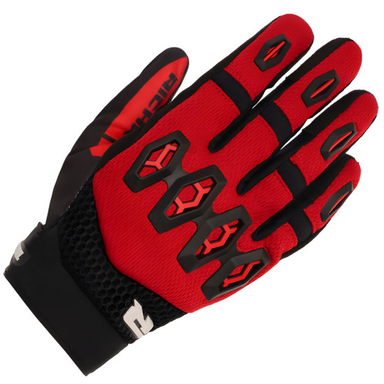 Richa R-MX Gloves Black Red