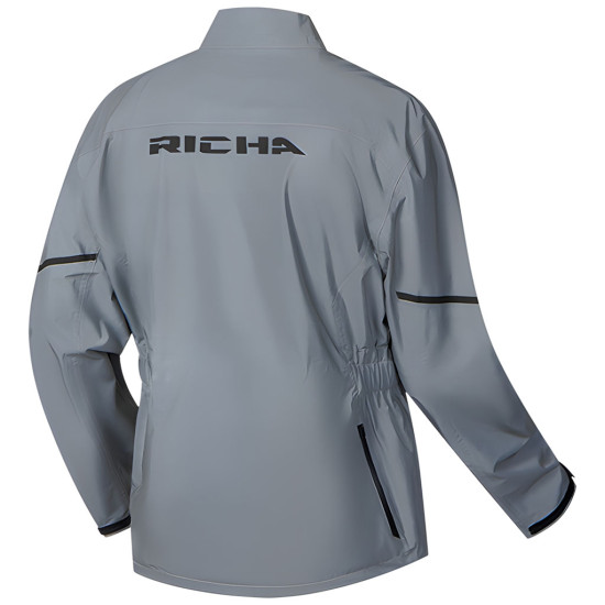 Richa Rain Flare 2 Jacket Silver £99.99 Waterproofs - SKU 082/RAINF2/SI/02 from RaceLeathers Motorcycle Clothing