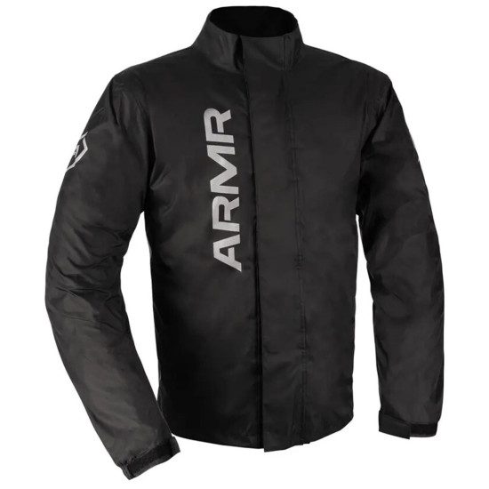 ARMR Dryguard WP Waterproof Over Jacket Black £29.99 Waterproofs - SKU ARMT2611012XL from RaceLeathers Motorcycle Clothing