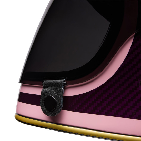 Bell Bullitt GT Carbon Lane Medium Pink £599.99 Full Face Helmets - SKU 38136-A92XS from RaceLeathers Motorcycle Clothing