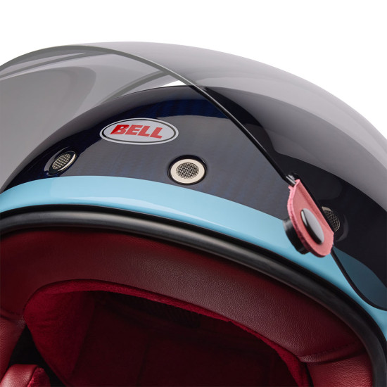 Bell Bullitt GT Carbon Lane Blue £599.99 Full Face Helmets - SKU 38136-002XS from RaceLeathers Motorcycle Clothing