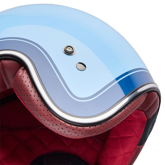 Bell Custom 500 Crate Ice Blue £159.99 Open Face Helmets - SKU 38150-231XS from RaceLeathers Motorcycle Clothing