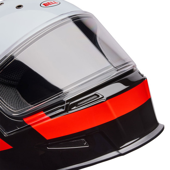 Bell Eliminator Sidetrack Gloss Red Black £359.99 Full Face Helmets - SKU 39512-055XS from RaceLeathers Motorcycle Clothing