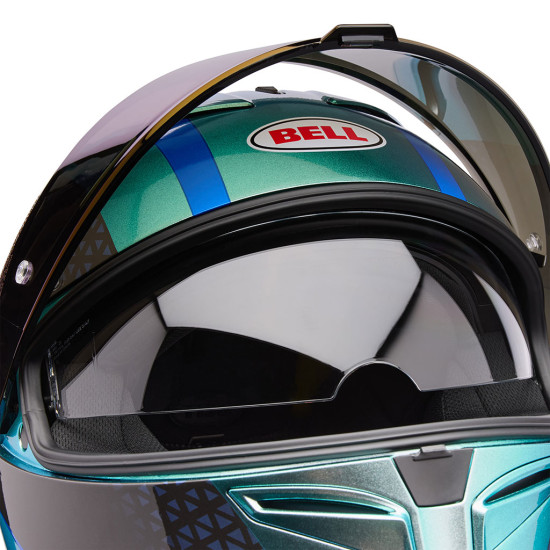 Bell Lithium MIPS Plus Blip Silver £289.99 Full Face Helmets - SKU 38127-064XS from RaceLeathers Motorcycle Clothing